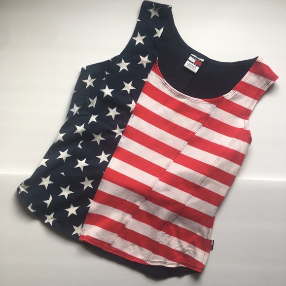 🇺🇸 Vintage Tommy Hilfiger crop tank top 🇺🇸 - Picture 2 of 5